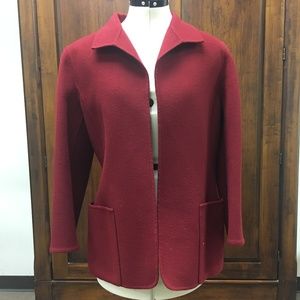 Vintage Wool Jacket with Pockets